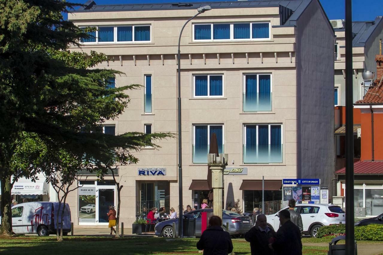 Apartments Riva-Interauto Umag Bagian luar foto